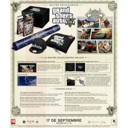 Grand Theft Auto V (GTA 5) Edicion Coleccionista -