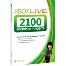 Xbox Live Points (2100 Points) - X360
