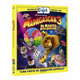 Madagascar 3: De marcha por Europa BLURAY